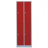 XL Garderobenschrank, 2 Abteile doppelstöckig, H 1950 x B Produktbild-Vorschau 2