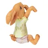Clayre & Eef Figur Kaninchen 5x5x9 cm Braun Gelb Polyresin Produktbild-Vorschau 2