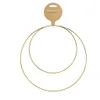 Anelli in metallo per appendere e lavorare 20cm / 28cm oro Anteprima dell’immagine prodotto 7