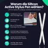 Siltcon® Eingabestift 2-in-1 für Tablets, iPad & Android – Produktbild-Vorschau 5