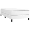 vidaXL Łóżko z materacem sprężynowym białe 90x190 cm Podgląd zdjęcia produktu 11