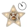LED Figur Stern Keramik Rentier Motiv Deko beleuchtet Produktbild-Vorschau 5