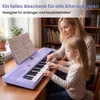 Piano numérique COSTWAY à 61 touches, avec support, Voir les images du produit 5