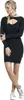 Urban Classics Kleid Ladies Cut Out Dress Black-S Produktbild-Vorschau 21