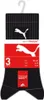 Puma CREW SOCK (3 PCS) BLACK 39-42 Náhled obrázku produktu 15