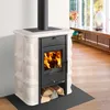 Kaminofen Haas & Sohn Tirol 343.15 Keramik creme 6 kW mit Produktbild-Vorschau 3