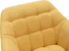 Sessel mit senfgelber Polsterung - CASERTA Produktbild-Vorschau 3