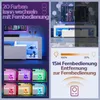 TV-Schrank 160 cm Lowboard mit RGB-LED für Fernseher bis Produktbild-Vorschau 5
