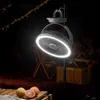 Ventilatore da tavolo con batteria e luce 48xSMD grigio Anteprima dell’immagine prodotto 7