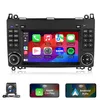 7” Android Car Radio Carplay Dla Mercedes Benz W169 W245 Podgląd zdjęcia produktu 1