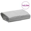 plachta vidaXL šedá 1x2,5 m 650 g/m² Náhled obrázku produktu 7