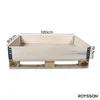 ROYSSON® 3 x Hochbeet 120 x 80 cm Palettenrahmen | Produktbild-Vorschau 3