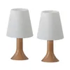 ZMH Tischlampe khaki E14 Nachttischlampe 2er Set Produktbild-Vorschau 8