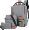 3-teiliges Rucksack-Set fuer Damen und Herren, Produktbild-Vorschau 1