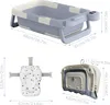 JOIEYOU Baby Badewanne Faltbare Babywanne Babybadewanne mit Produktbild-Vorschau 2