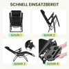 Yaheetech Klappbarer Liegestuhl mit Nackenkissen & Produktbild-Vorschau 7