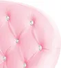 BELIANI Bürostuhl Rosa Kunstleder mit Kristallen Bremsbaren Produktbild-Vorschau 10
