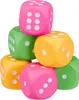 cubi di schiuma relaxdays verde, arancione, rosa , 6 pz. Anteprima dell’immagine prodotto 1