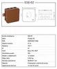Puszka natynkowa, 80X85X41, Ip54, brązowa, 03602 Podgląd zdjęcia produktu 8