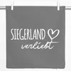 Huuraa Kissenbezug Siegerland verliebt 40x40cm Steel Grey Produktbild-Vorschau 1