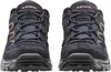 A pair of dark blue hiking boots shown from the front. Anteprima dell’immagine prodotto