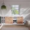 Schuin dak kast Vicco Rion Wit 15 x 81.8 cm met 4 Productafbeelding-voorbeeld 3