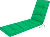 A green chaise lounge cushion on a white background. Náhled obrázku produktu
