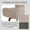 byLIVING Stuhl 2-er Set RICO / Webstoffbezug in taupe, Produktbild-Vorschau 5