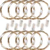 VOLTRONIC® 10Set 25 LED Lichterkette Draht, kaltweiß, Batt Produktbild-Vorschau 1