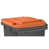 Mülltonne 240 Liter SULO CITYBAC CLASSIC  Grau mit Deckel Produktbild-Vorschau 3