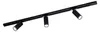 Ledvion systeme rail LED 1m monophase Noir 3 spots sans Voir les images du produit 1