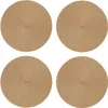Tischset 4er Set Caramel rund 35 cm Ø Platzset abwaschbar Produktbild-Vorschau 1