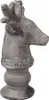 Clayre & Eef Figura decorativa Cervo 17x14x26 cm Pietra Anteprima dell’immagine prodotto 4