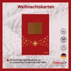 5 Weihnachtskarten mit geprägter „Frohe Weihnachten“ Produktbild-Vorschau 3