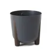 Květináč Moss ECO recyklovatelný antracit 34xh32 cm Náhled obrázku produktu 1