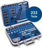 An open tool case filled with various tools, laid out neatly. Produktbild-Vorschau