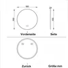 LED Spigel mit Bluetooth und Uhr 90cm 3 Lichfarbe dimmbar Produktbild-Vorschau 8