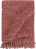 vidaXL Narzuta bawełniana 220x250 cm bordowo-czerwona Podgląd zdjęcia produktu 5