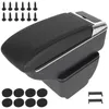 Mazda 2 (07-14) Bracciolo con vano portaoggetti, ecopelle Anteprima dell’immagine prodotto 1