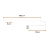 Guirlande lumineuse filaire 795 cm avec 160 LED et 8 Voir les images du produit 4