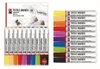 Farbset für helle Textilien, 10 Farben sortiert, 3 mm, Produktbild-Vorschau 2