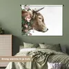 MuchoWow® Wandteppich Wandbehang Schottisches Hochlandrind Produktbild-Vorschau 4