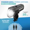 FISCHER 7790 Przednia lampka LED FISCHER do rowerów, 110 Podgląd zdjęcia produktu 4