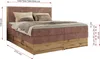 MKS MEBLE Boxspringbett WOOD CLASSIC KING, Doppelbett mit Produktbild-Vorschau 7