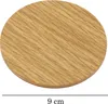 Zestaw 10 szt podstawka pod kubek filiżankę dębowa 9 cm Podgląd zdjęcia produktu 4