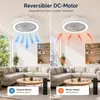 46cm Deckenventilator mit Beleuchtung - Leiser DC Motor Produktbild-Vorschau 10