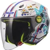 LS2 OF622 Funny II Next Level Kinderhelm Weiss L Produktbild-Vorschau 1