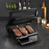 Tefal OptiGrill GC7P08, Černá, Nerezová ocel, Obdélníkový, Náhled obrázku produktu 5