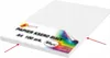 A stack of white A4 paper with a label on the front. Produktbild-Vorschau