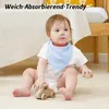 12 Lätzchen Baby Musselin Dreieckstuch Baby Halstuch Produktbild-Vorschau 4